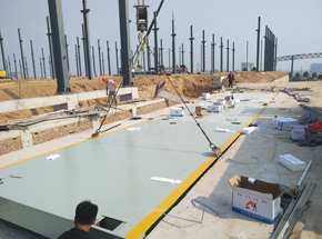 洛陽偃師新能源產(chǎn)業(yè)園22m-100噸地磅