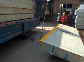 鄭州新峰機(jī)械16m-100噸出口型汽車衡