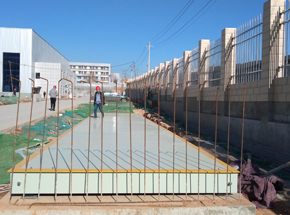 洛陽(yáng)尚興鋁業(yè)3.2x18m定額150噸地磅