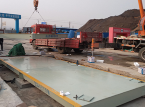 洛寧縣馥郁城項(xiàng)目12m定額100噸地磅