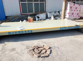 蘭考縣沃森木業(yè)10噸電子地磅