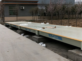 焦作溫縣華遠(yuǎn)物流園100噸地磅