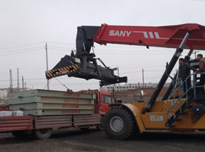 三門峽澠池康捷儀多式聯(lián)運(yùn)100噸地磅