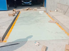 寶豐縣軍營村合作社30噸農(nóng)用地磅