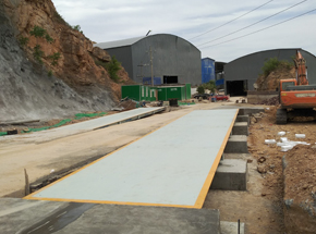 汝陽玉德礦業(yè)定額200噸雙向汽車衡