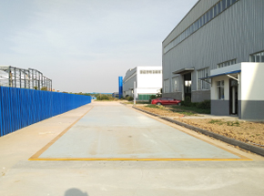 洛陽(yáng)洛北重工3.2x24m定額200噸地磅