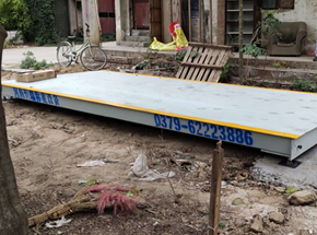 焦作孟州杜莊村定額15噸地磅