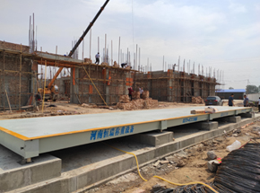 周口太康裕泰康糧庫(kù)16m-100噸地磅