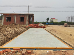 信陽(yáng)固始縣誠(chéng)信建材200噸地磅