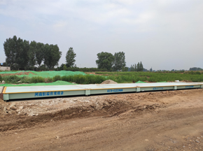 中鐵七局：武陟黃河橋項(xiàng)目200噸地磅