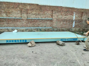 洛陽新安縣石寺合作社30噸電子地磅