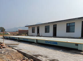 輝縣東井峪沙石料廠16m-150噸地磅