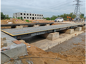 洛陽(yáng)孟津宏潤(rùn)煤炭燃料加工廠150噸地磅