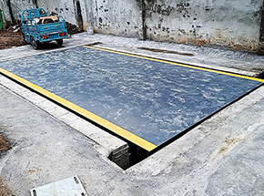 洛陽市伊川下么發(fā)政沙場(chǎng)50噸地磅