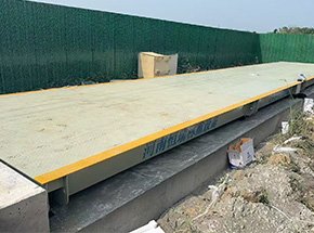 海南萬寧市海南隆祥康復(fù)醫(yī)院項目100噸地磅