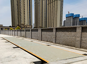 河南泉舜流體控制科技新廠(chǎng)區(qū)100噸地磅