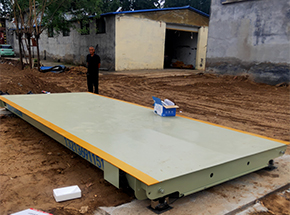 菏澤市解元集鎮(zhèn)花生收購站30噸地磅