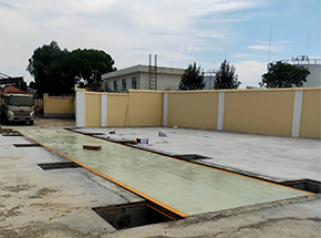 湖北襄陽(yáng)米莊鎮(zhèn)襄陽(yáng)機(jī)務(wù)段100噸地磅