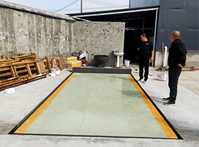 焦作武陟小南張村農(nóng)業(yè)合作社30噸地磅