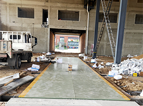 山東金誠(chéng)達(dá)工程裝飾有限公司100噸地磅