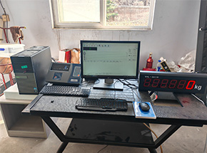 三門(mén)峽靈寶市萬(wàn)合礦業(yè)120噸地磅