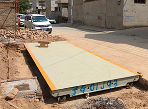 鶴壁小高村木材收購(gòu)站30噸地磅